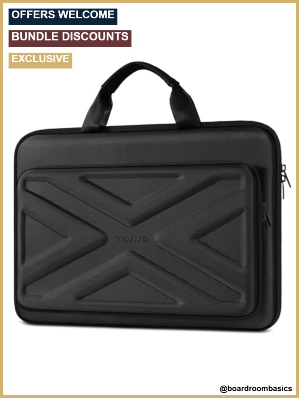 Hard EVA Laptop Sleeve Case 17-17.3 inch Shockproof with Handle